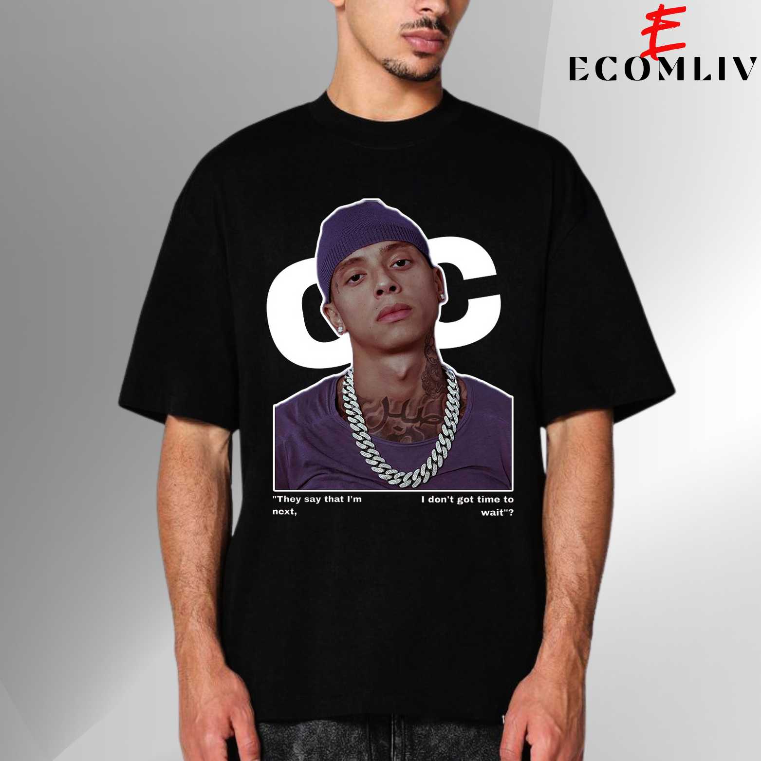 Central Cee Vibes Tee, Unisex T Shirt, Hip Hop Streetwear Fan Shirt